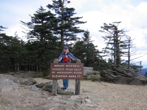 me and Twinkie-Mt. Mitchell